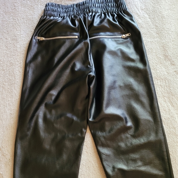 Meshki Dahia faux leather joggers size XS - Picture 5 of 9